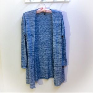 (4/$25) H&M Blue Long Open Sweater